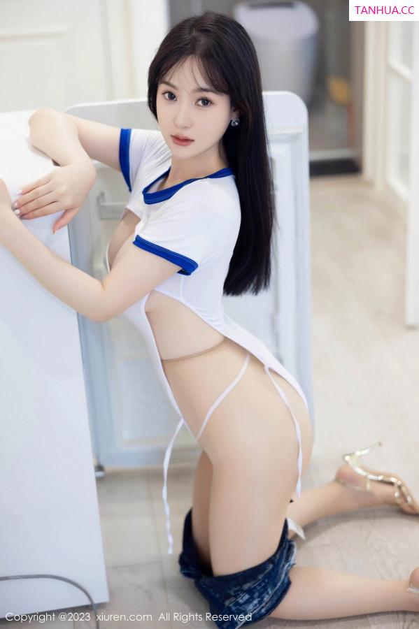   [XiuRen]高清写真图 2023.06.15 No.6919 柚琪Rich 牛仔裤美腿第17张图片